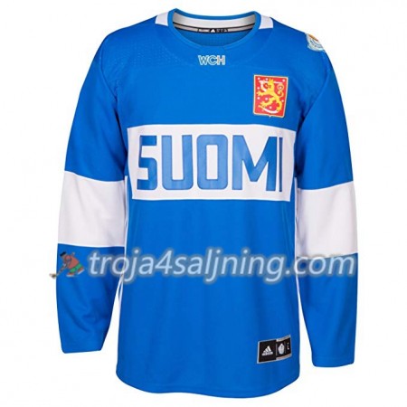 Finland tröja Blank World Cup i ishockey 2016 Blå Premier - NHL Tröjor Herr Finland tröja Blank World Cup i ishockey 2016 Blå Premier - NHL Tröjor Herr